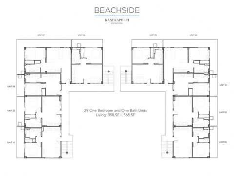 Kanekapolei Collection Beachside Floor plans